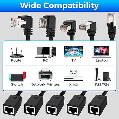 Cat 6 Ethernet Extension Cable 5 Pack，Multiple - Image 6