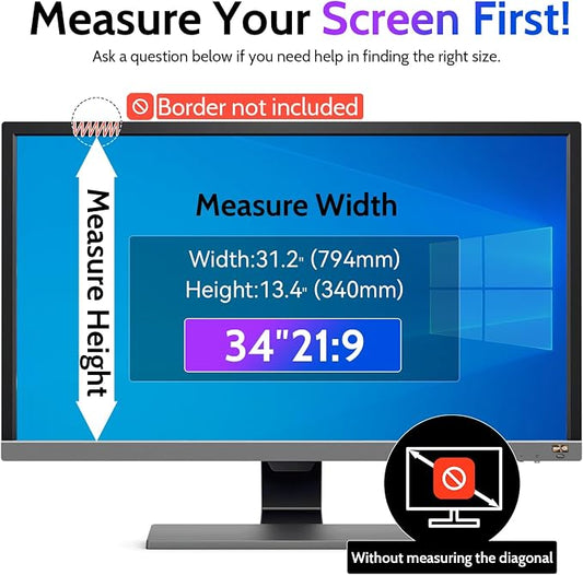 Computer Privacy Screen 34 Inch - Image 2