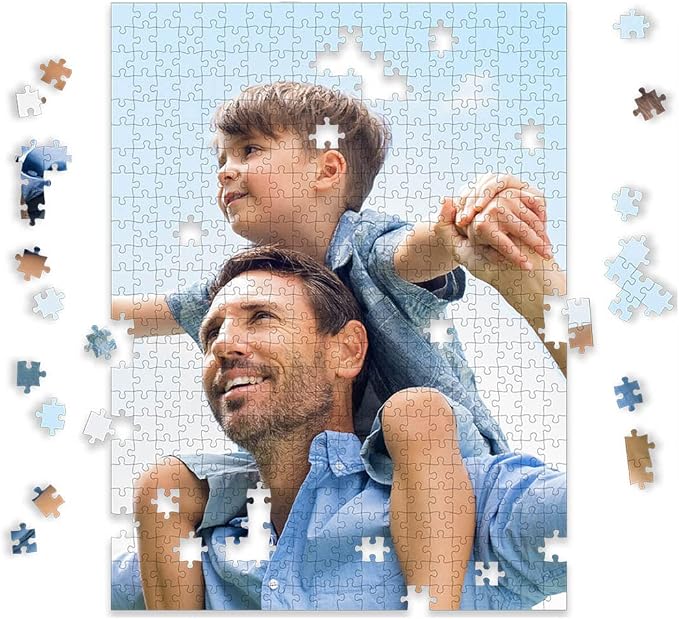 Photo Personalized Puzzle for Father's Day by ISeeMePersonalizedChildrensBooks