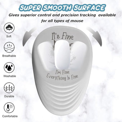 Mouse Pad, Ergonomic Mouse Pad - Image 3