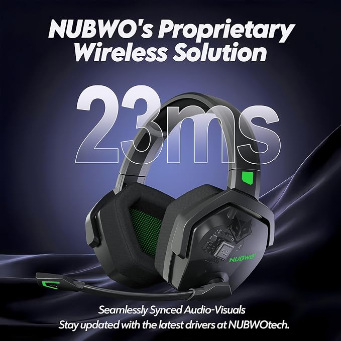 NUBWO G06 Dual Wireless Gaming Headset - Image 3