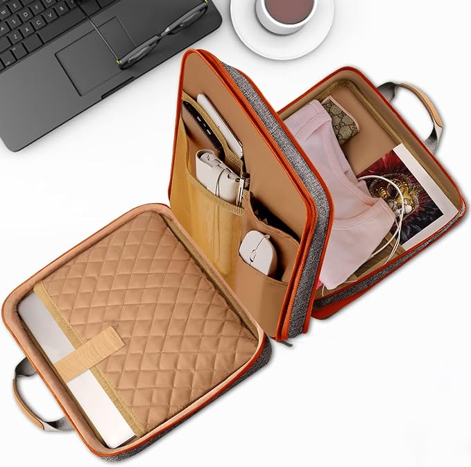 ZINZ Slim Expandable Laptop Case 15.6 Inch Sleeve Upgraded Protective Durable - Image 4