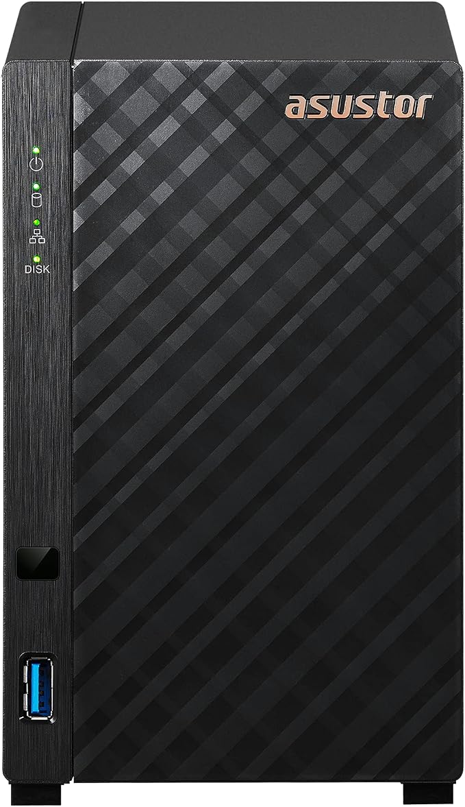 Asustor Drivestor 2 Lite AS1102TL, 2 Bay NAS, 1.7GHz Quad Core, 1GbE Port - Image 2