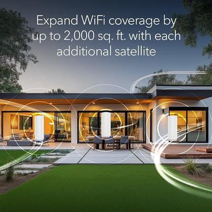 NETGEAR Orbi 360 Series Dual-Band WiFi 7 Mesh Network Add-on Satellite – Works - Image 3