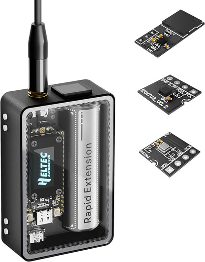 Heltec ESP32 LoRa V4 Development Board Tempered Glass Kit by HELTECAUTOMATION