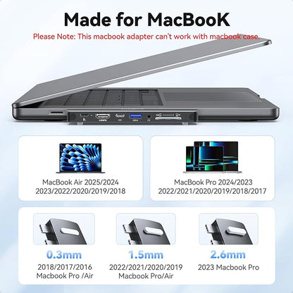 USB C Hub Adapter for MacBook Pro Air 2025-2016 Docking Station for MacBook M4 - Image 8