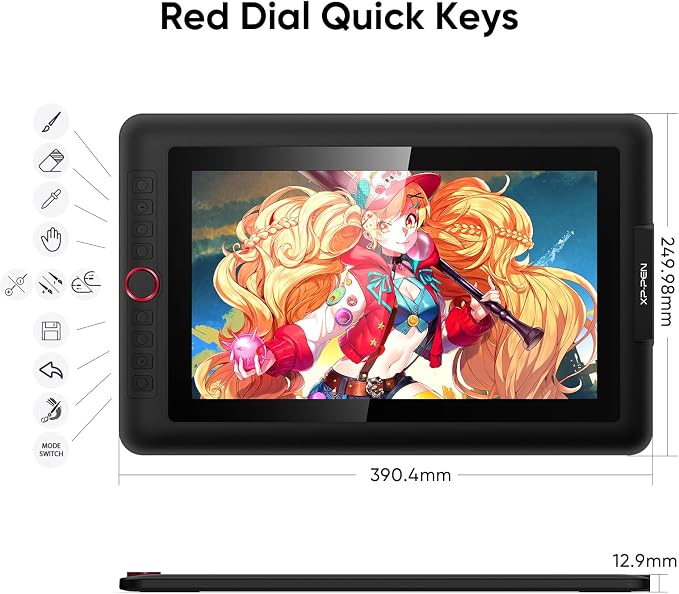 XPPen Drawing Tablet with Screen Full-Laminated Graphics Drawing Monitor - Image 3