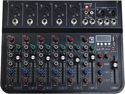 7 Channel mixer, DJ Mixer Board - Image 8