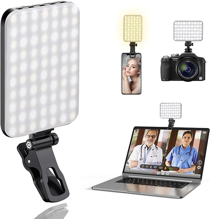 60 LED Portable Selfie Light Video Conference Lighting by ALTSON