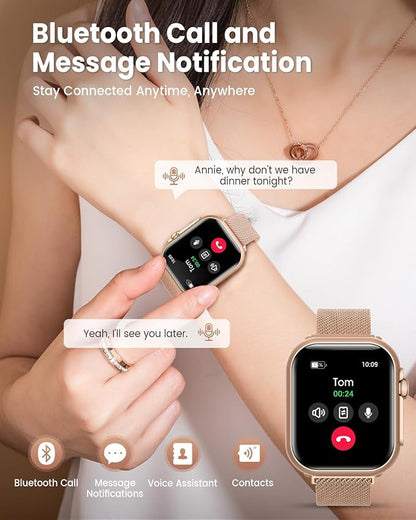 Smart Watch for Women for iPhone Android: 1.85"Smartwatch - Image 5