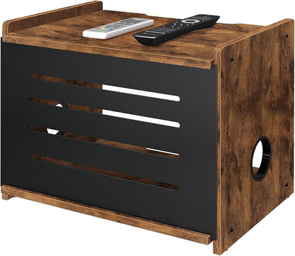 Homode Router Shelf, Wood Wifi Box Hider, Projector Shelf Stand, Router Modem by Homode