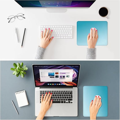 ITNRSIIET Mouse Pad Non-Slip Rubber Base Smooth Surface Stitched Edges - Image 2