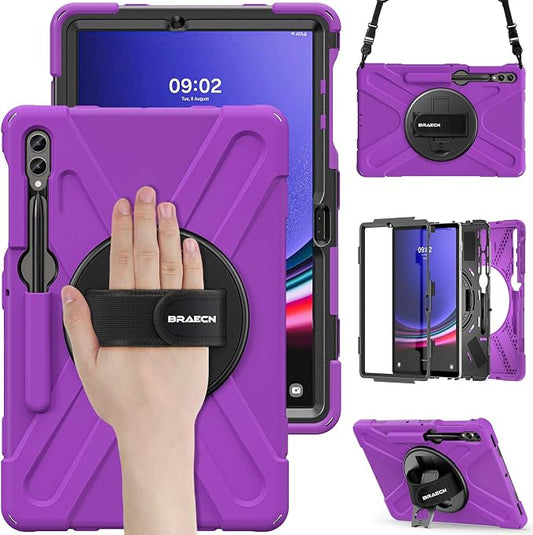 BRAECN for Galaxy Tab S10 Plus Case 2024&S9 FE Plus/S8 Plus/S7 Plus /S7 FE 12.4 by BRAECN