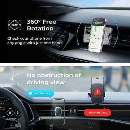 LISEN Magnetic Phone Holder for Car - Image 4