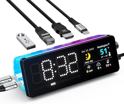 LTC Laptop Docking Station, 7-in-1 USB C Hub by LTCOfficial