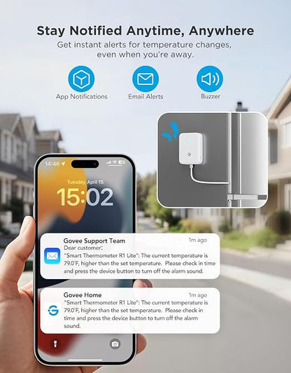 GoveeLife WiFi Refrigerator Thermometer - Image 2
