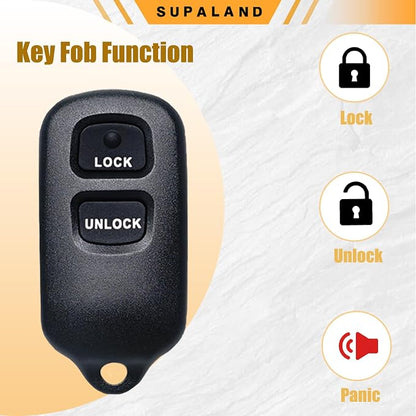 SUPALAND Key Fob Keyless Entry Fits - Image 7