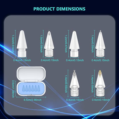 Replacement Tips for Apple Pencil Pro, Upgraded iPad Pen Tips - Image 6