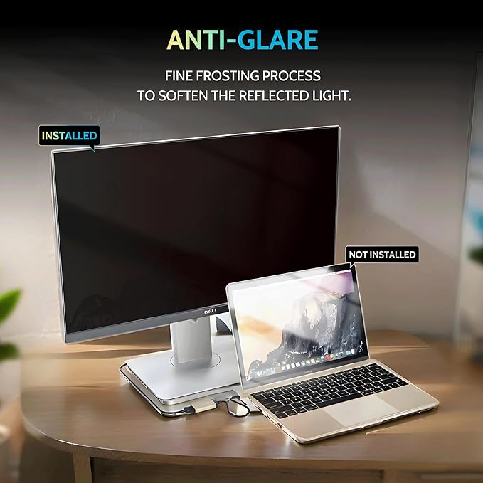 27 Inch Privacy Screen for Computer Monitor 16:9 Aspect Ratio, Eye Protection - Image 5