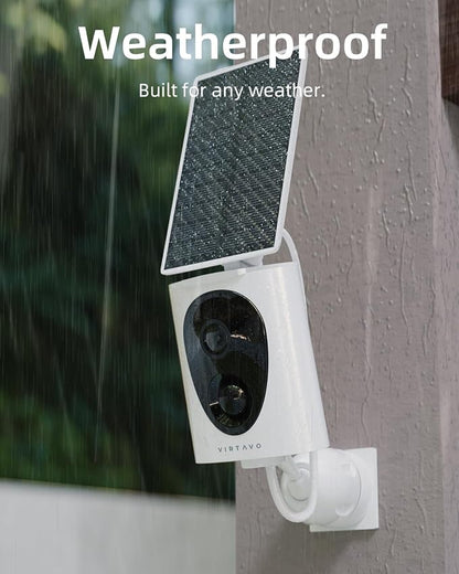 VIRTAVO Wireless Solar Security Camera Outdoor, 2K Starlight Color Night Vision - Image 6
