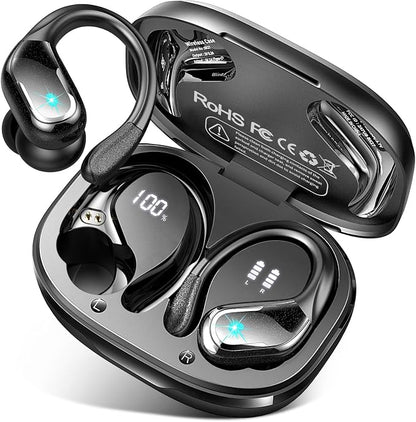 Wireless Earbud, 75Hrs Bluetooth 5.4 Headphones IP7 Waterproof by Ltinist