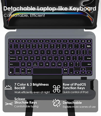 Nillkin Carry Go Keyboard Case for iPad Pro 11 inch 2024 - Image 4