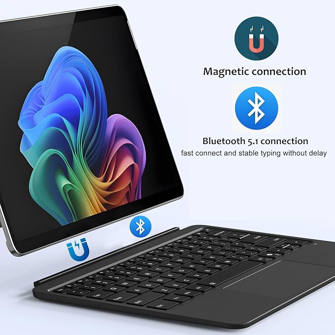 Magnetic Bluetooth Keyboard Cover - Image 4
