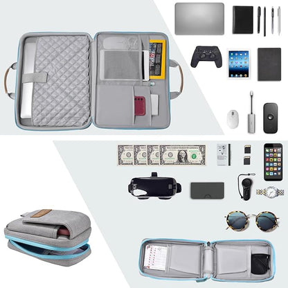 Laptop Case 15.6 Inch Briefcase Military-Grade Protection - Image 4