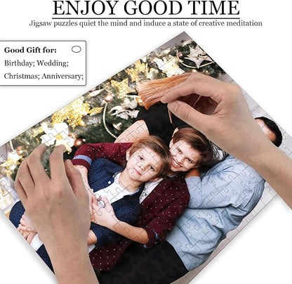Custom Puzzle 120/200/300/500/1000/1500 Pieces, Personalized Puzzle from Your - Image 5