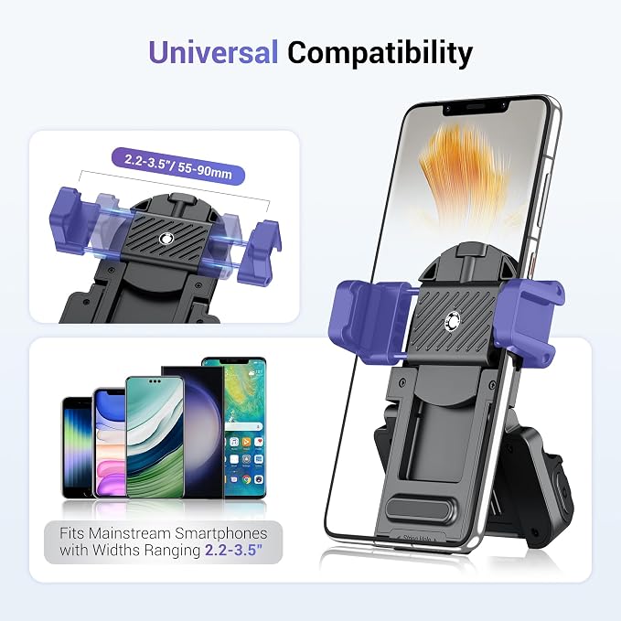 KIWIFOTOS Phone Camera Grip Smartphone Tripod Mount Handle Holder - Image 4