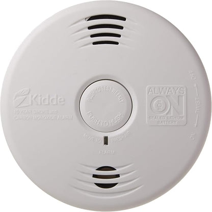 Kidde Smoke & Carbon Monoxide Detector, 10-Year Battery, Voice Alerts by Kidde