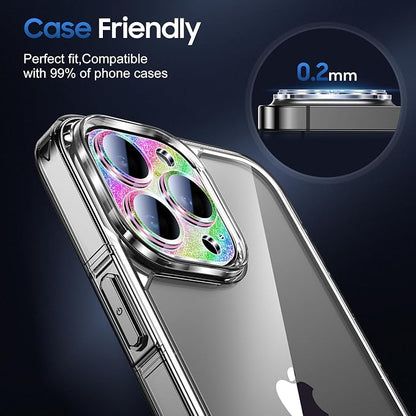 UniqueMe 3 Packs Compatible for iPhone 14 Pro Max/iPhone 14 Pro Camera Lens - Image 6