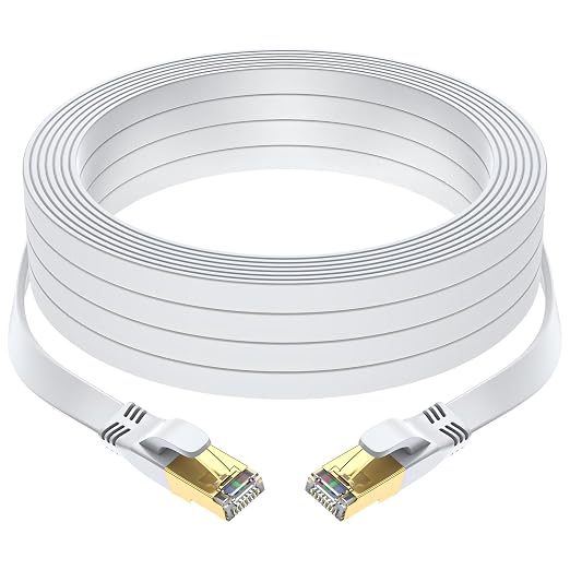 Cat 8 Ethernet Cable 75 FT, Outdoor&Indoor High Speed Heavy Duty Network LAN by Unknown