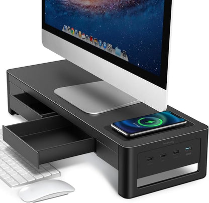 meatanty 3 In 1 Monitor Stand Riser by Meatanty
