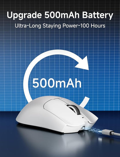 S9 Pro Wireless Gaming Mouse, 59G Ergonomic Computer Mouse, Triple Modes - Image 7