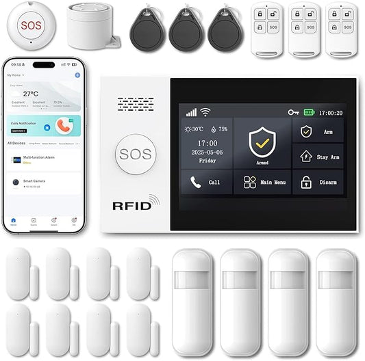 WiFi Wireless Alarm System for Home Security by Unknown