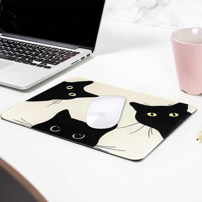 Funny Mouse pad Square Cute Mouse Mat - Image 2
