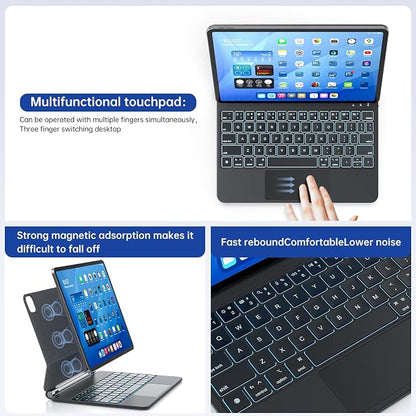 Keyboard Case with Stylus Pen for ipad Air 11-inchiPad Pro11 in Magic-Style - Image 7