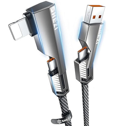 4-in-1 USB C Cable 5FT Compatible - Image 8