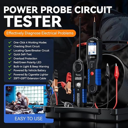 VDIAGTOOL V200 PRO Upgrade Kit Automotive Power Circuit Probe Tester - Image 4