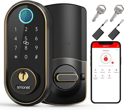 Smart Keyless Entry Door Lock by SMONET