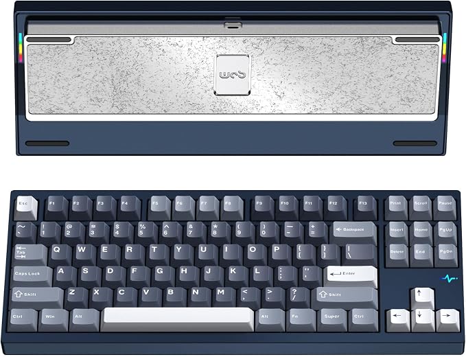 KEEBMONKEY WOBKEY Crush 80 Reboot CNC Aluminum 5-Second Quick-Release by KEEBMONKEY