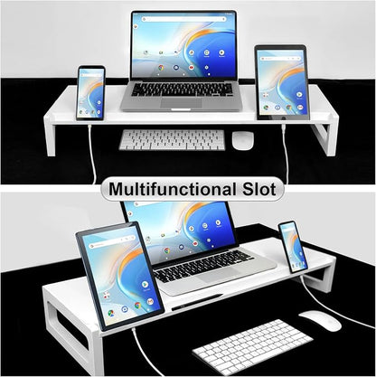 Dual Monitor Stand Riser – 28-Inch Computer Monitor Stand - Image 3