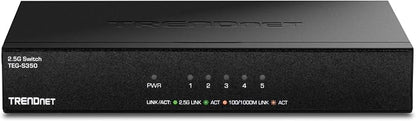 TRENDnet 5-Port Unmanaged 2.5G Gaming Switch, 5 x 2.5GBASE-T Ports, 25Gbps - Image 13