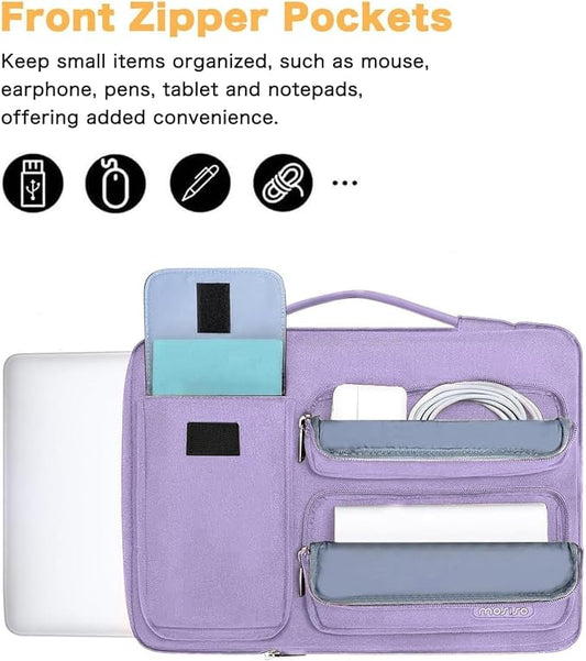 MOSISO 360 Protective Laptop Case 13.3 inch, 13-13.3 inch Laptop Sleeve - Image 2