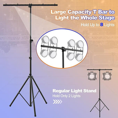 S AFSTAR DJ Light Stand, 14 FT Heavy Duty Metal Lighting Truss System - Image 5