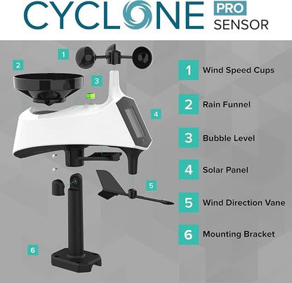 La Crosse Technology Professional Smart Wi-Fi Weather Station - Image 4