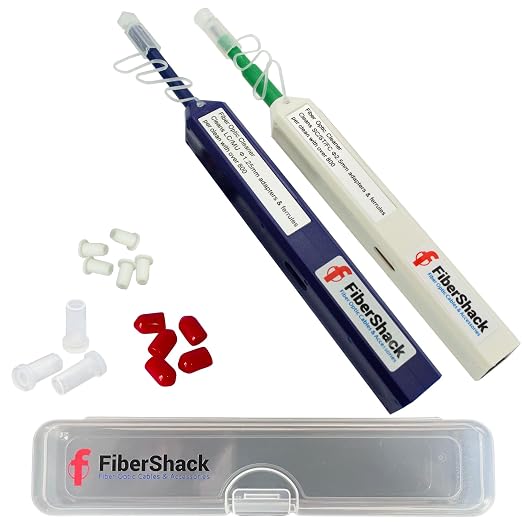 Fibershack - LC Fiber Cleaner & SC Fiber Cleaner - 2 Pack - 1.25mm & 2.5mm by Fibershack