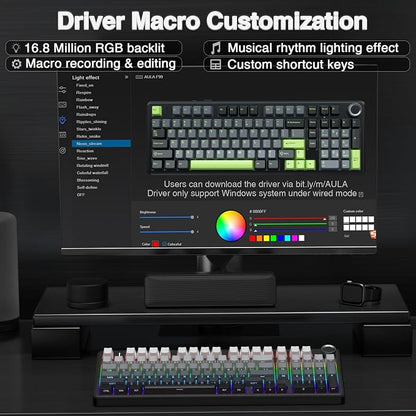 AULA F99 Pro Wireless Mechanical Keyboard - Image 8