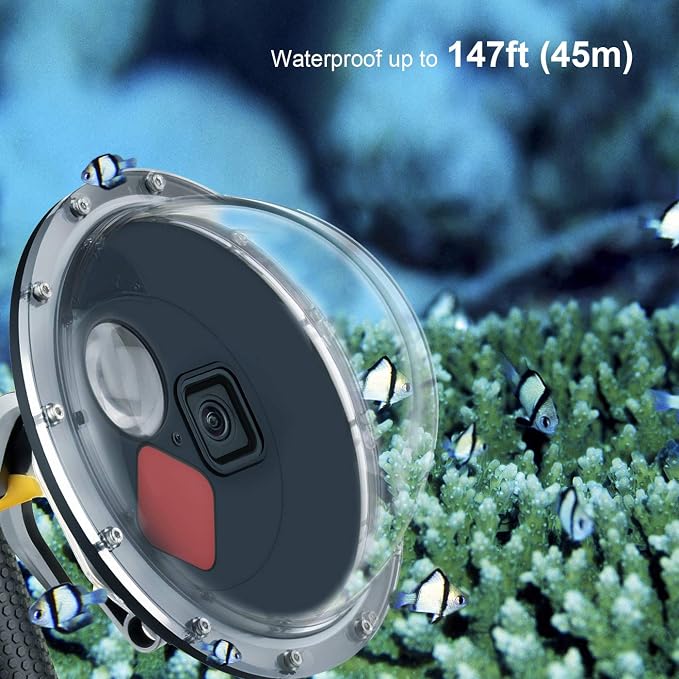 Dome Port for GoPro Hero 13 12 11 10 9 Black, Dome Port Lens - Image 3
